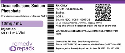 Dexamethasone Sodium Phosphate 10mg  mL 70518 0532 00